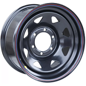 Off Road Wheels Toyota Hilux 2.5D/3.0D 8x16 6*139.7 ET-10 DIA110.1 Black Штампованный
