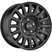 OZ Rally Raid 8.5x18 5*127 ET0 DIA71.6 Matt Black Silver Lettering Литой